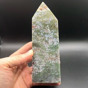 Big Moss Agate Tower